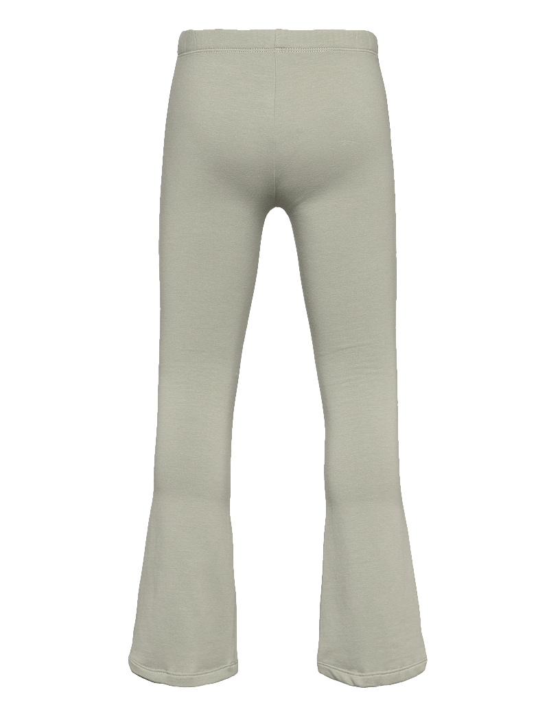 Lindex - Leggings flare brushed inside - leggings - light dusty green - 1