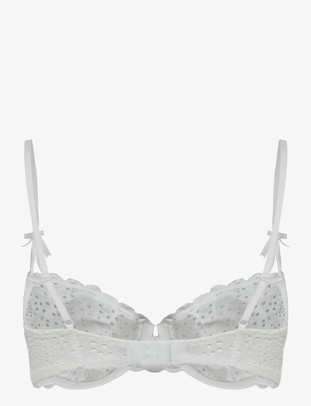 Lindex - Wire bra broderie anglais - bügellose bhs - white - 2