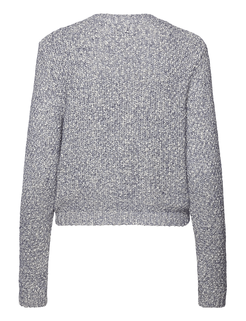 Lindex - Jacket Luna knitted - koftor - blue melange - 2