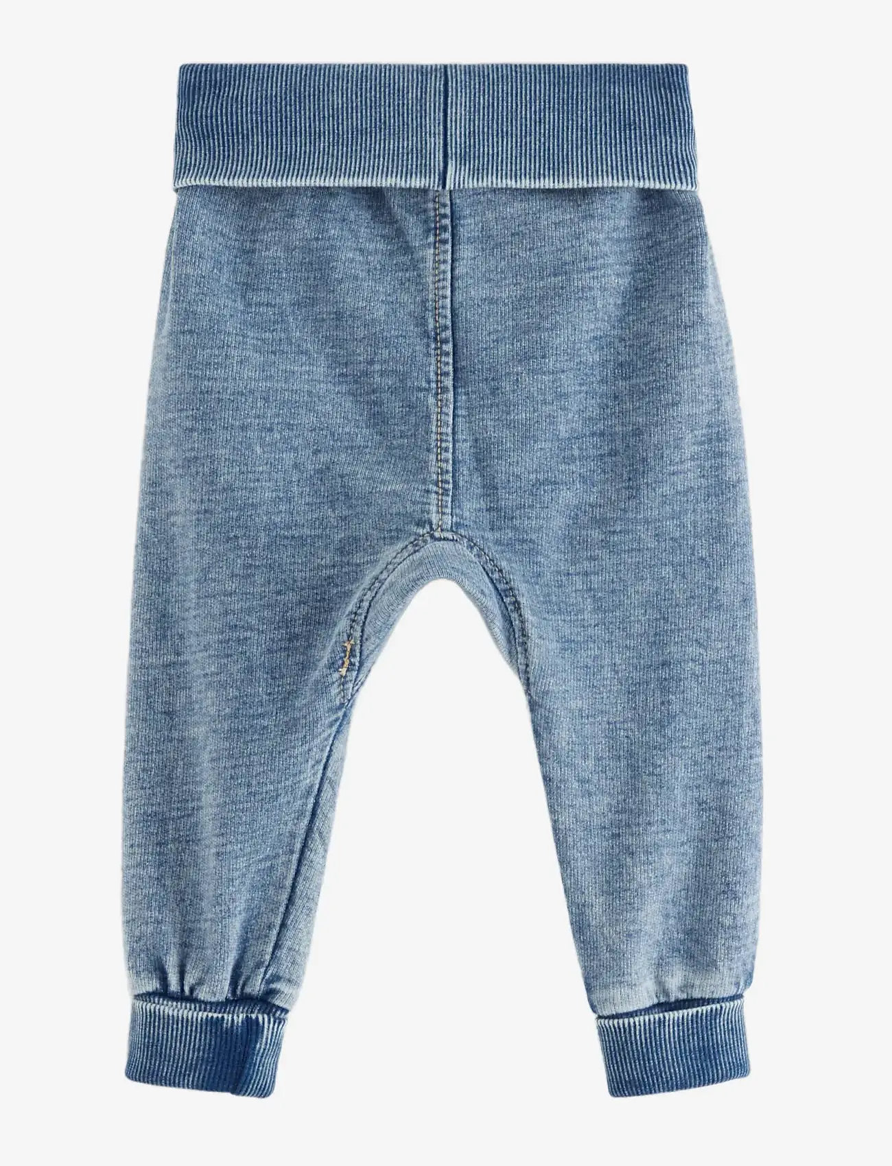 Lindex - Sweatpants denim wash - mjukisbyxor - light denim - 1