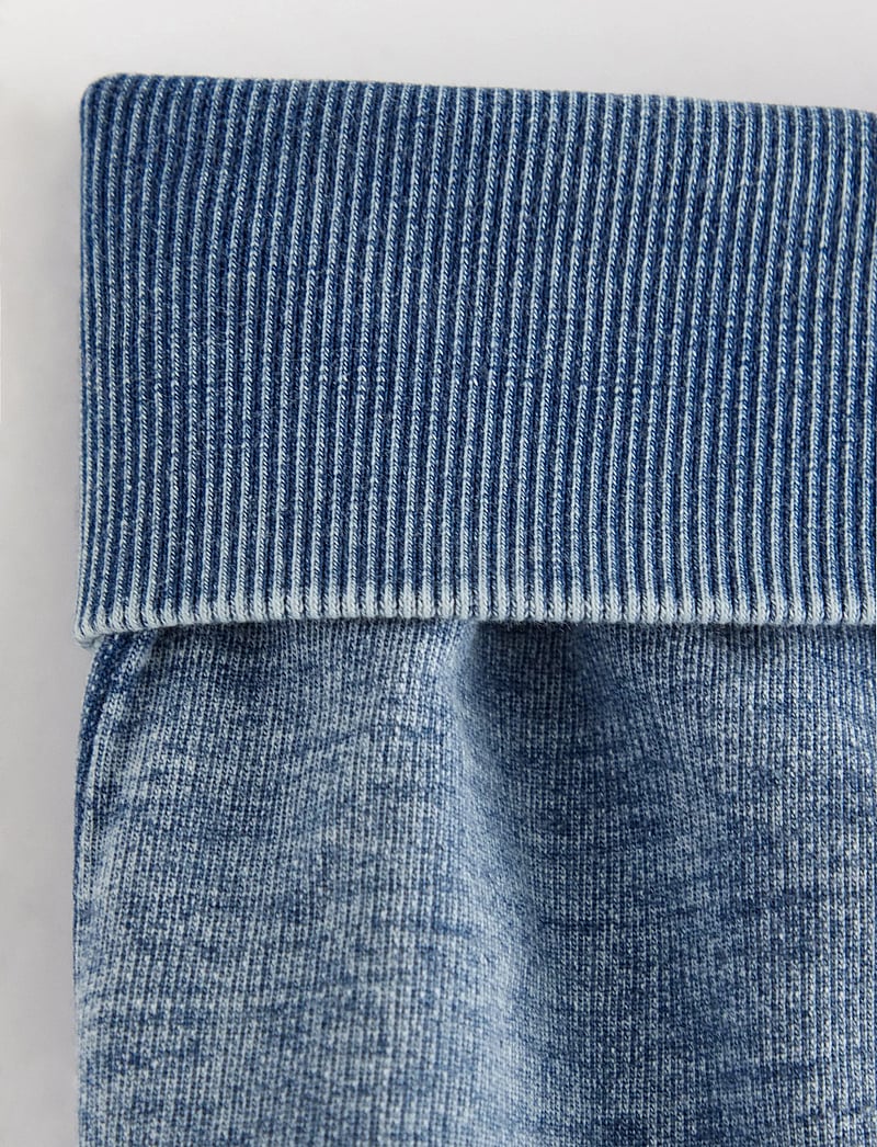 Lindex - Sweatpants denim wash - mjukisbyxor - light denim - 2