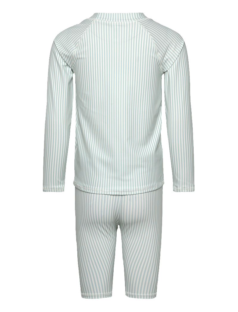 Lindex - Sunprotection set - ujumisriiete ülaosad - light dusty turquoise - 1