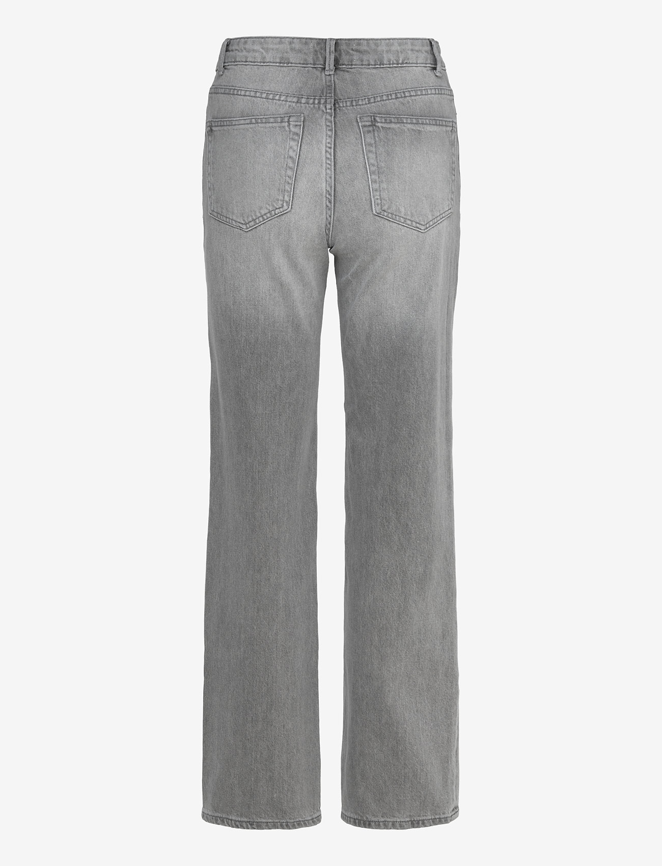 Lindex - Trousers denim Hanna long lt g - grey - 1