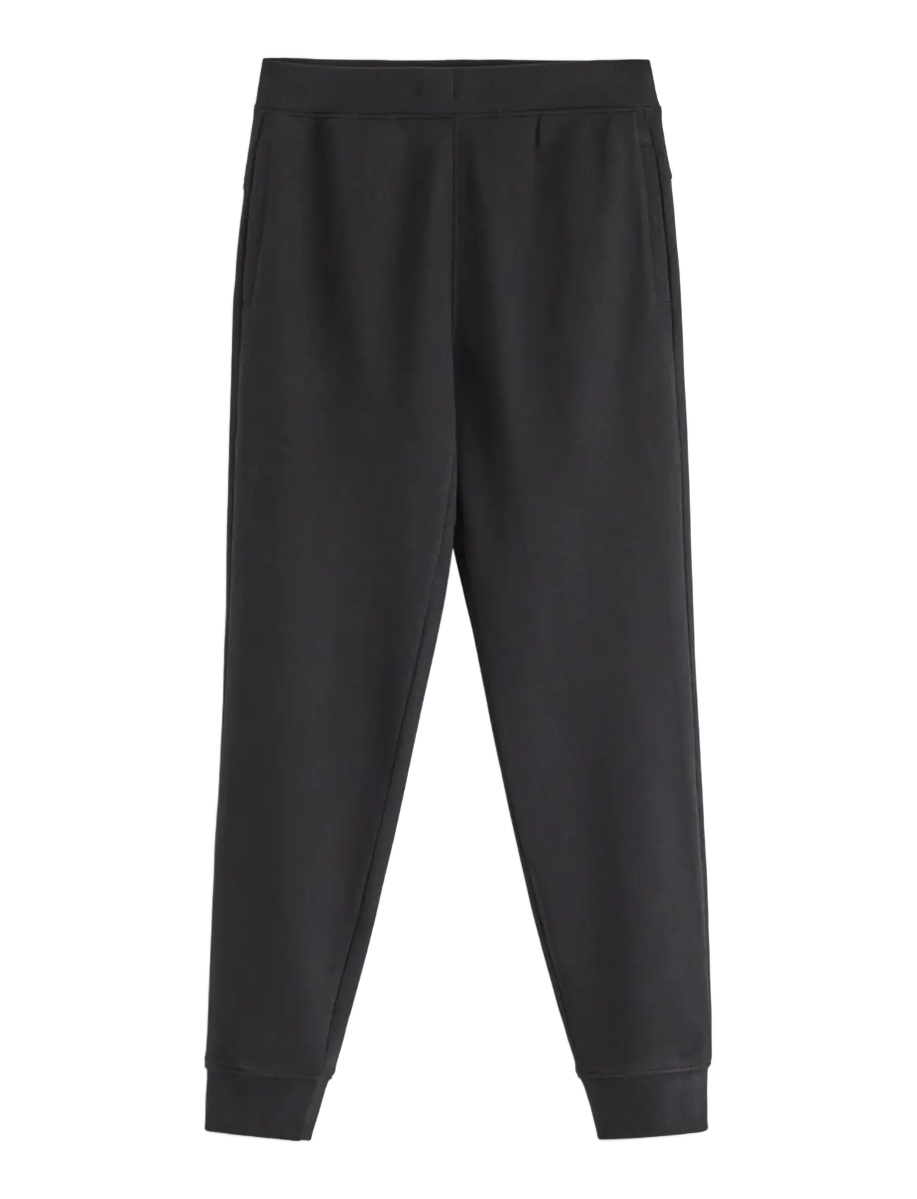 Trousers jogger with gusset - BLACK