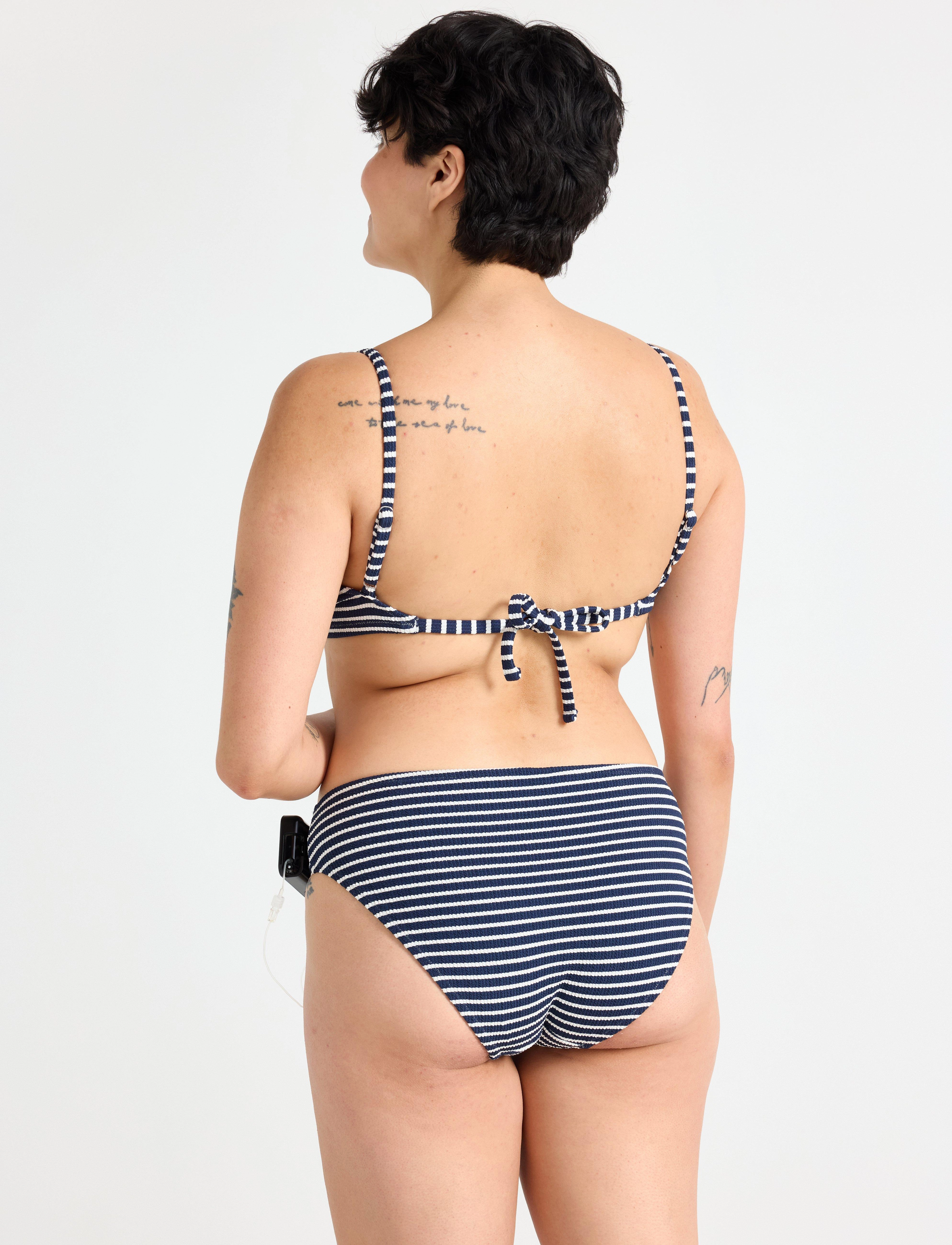 Lindex - Bra Stella Stripes - navy - 3