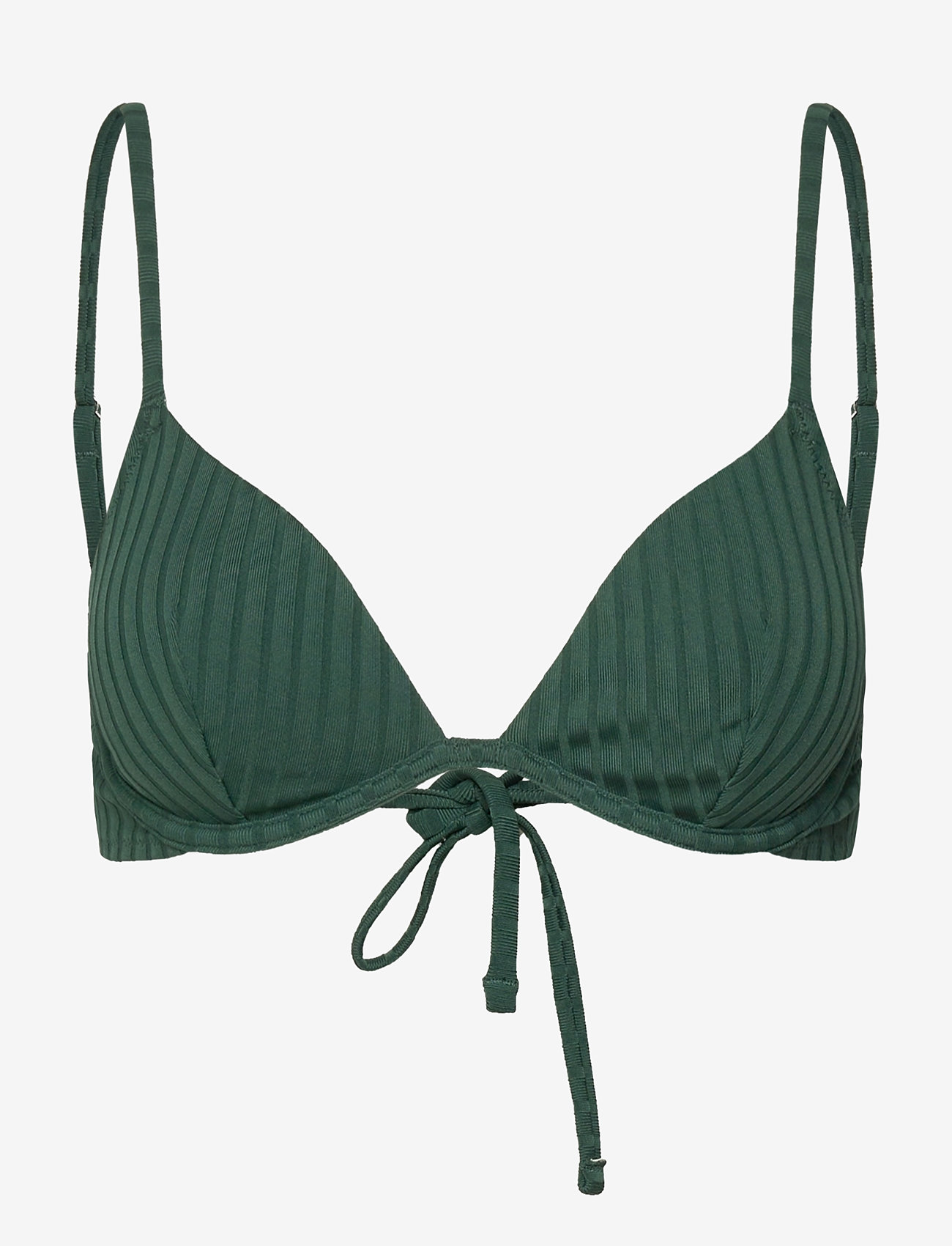 Lindex - Bra Stella Rib - dark green - 0