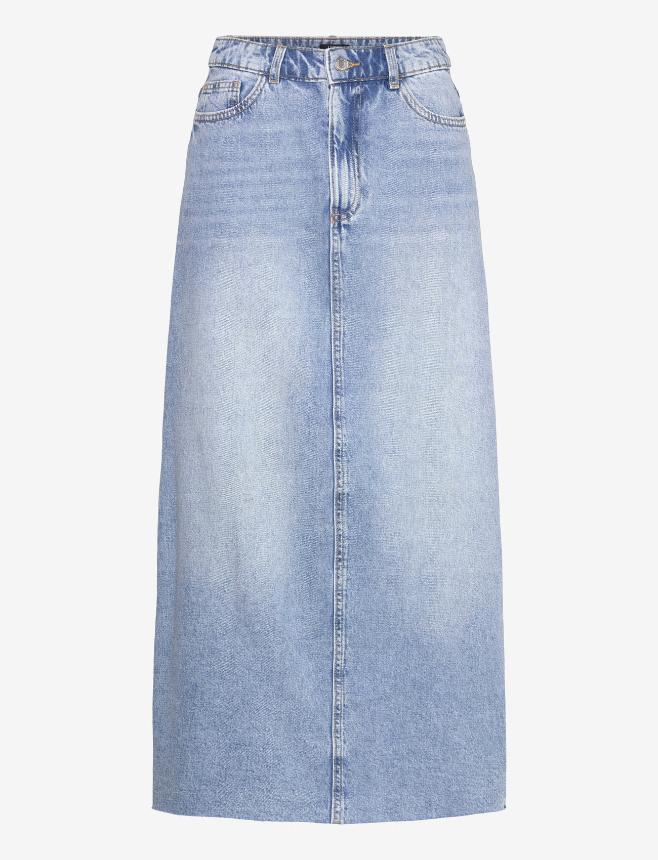 Lindex - Skirt Tanja - denimnederdele - denim blue - 1