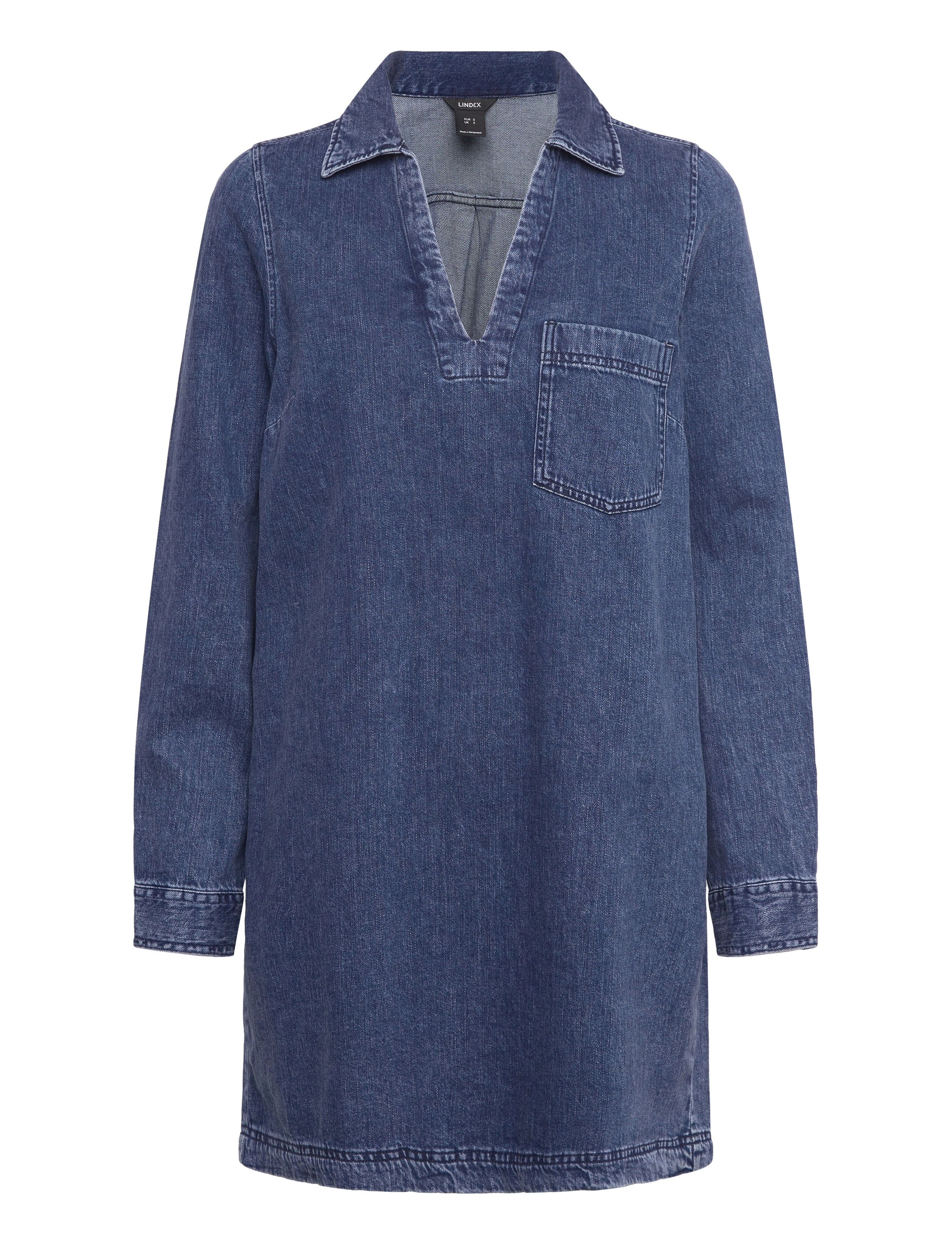 LINDEX Kleid Aster Blau - XS - Damen