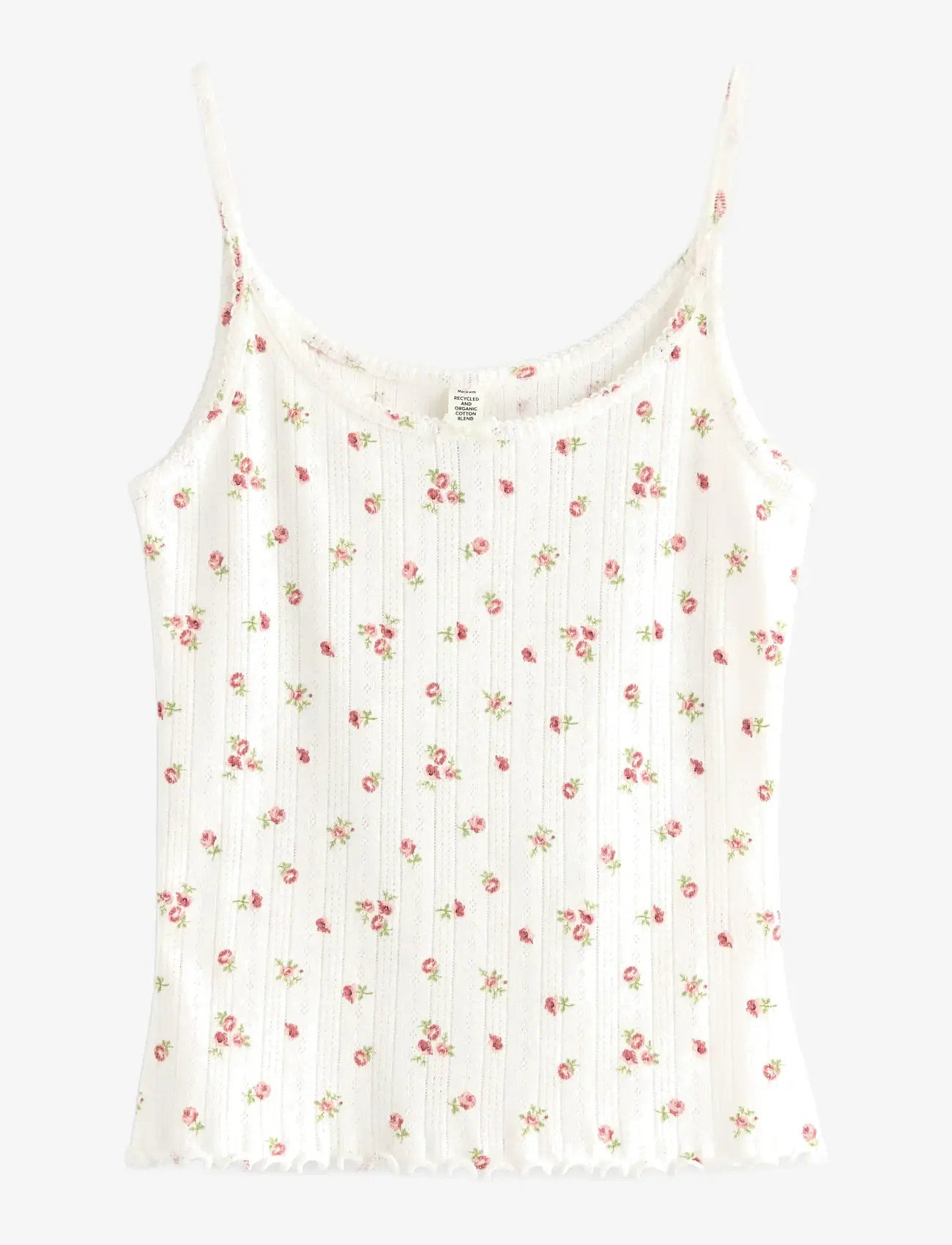Lindex - Pyjama top in pointelle - alussärgid - dusty pink - 1