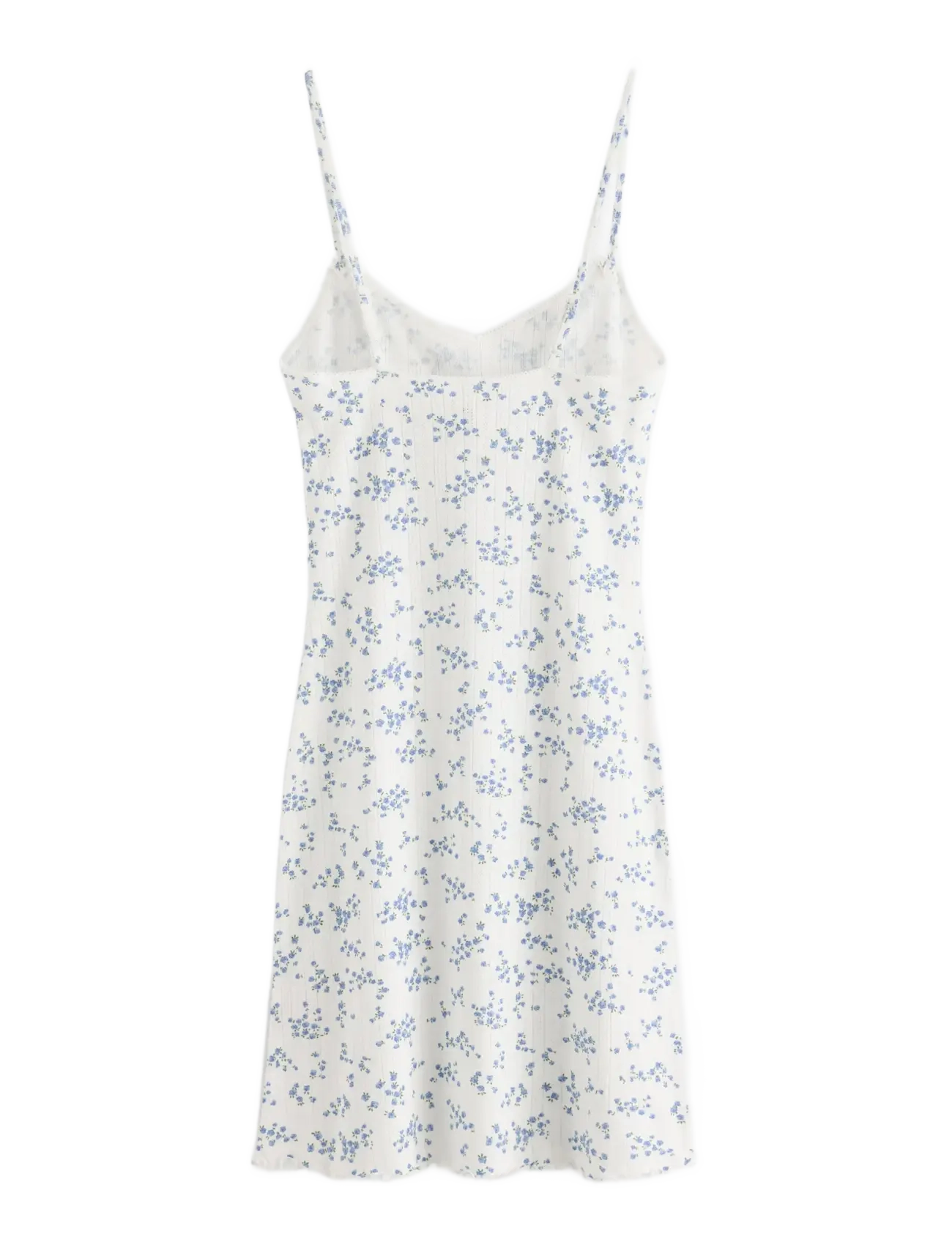 Lindex - Nightdress in pointelle - nachthemden - blue - 2