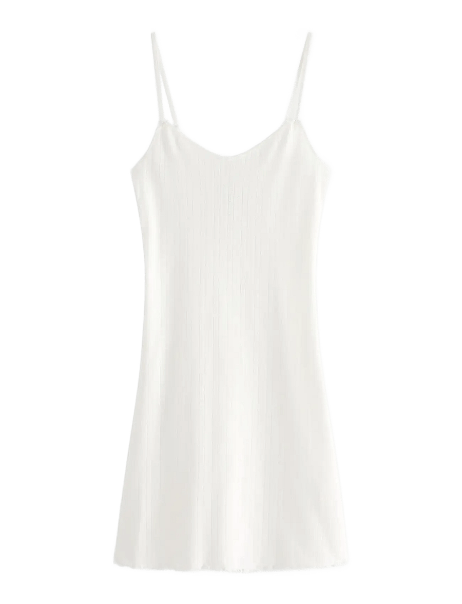 Lindex - Nightdress in pointelle - nattlinnen - off white - 1