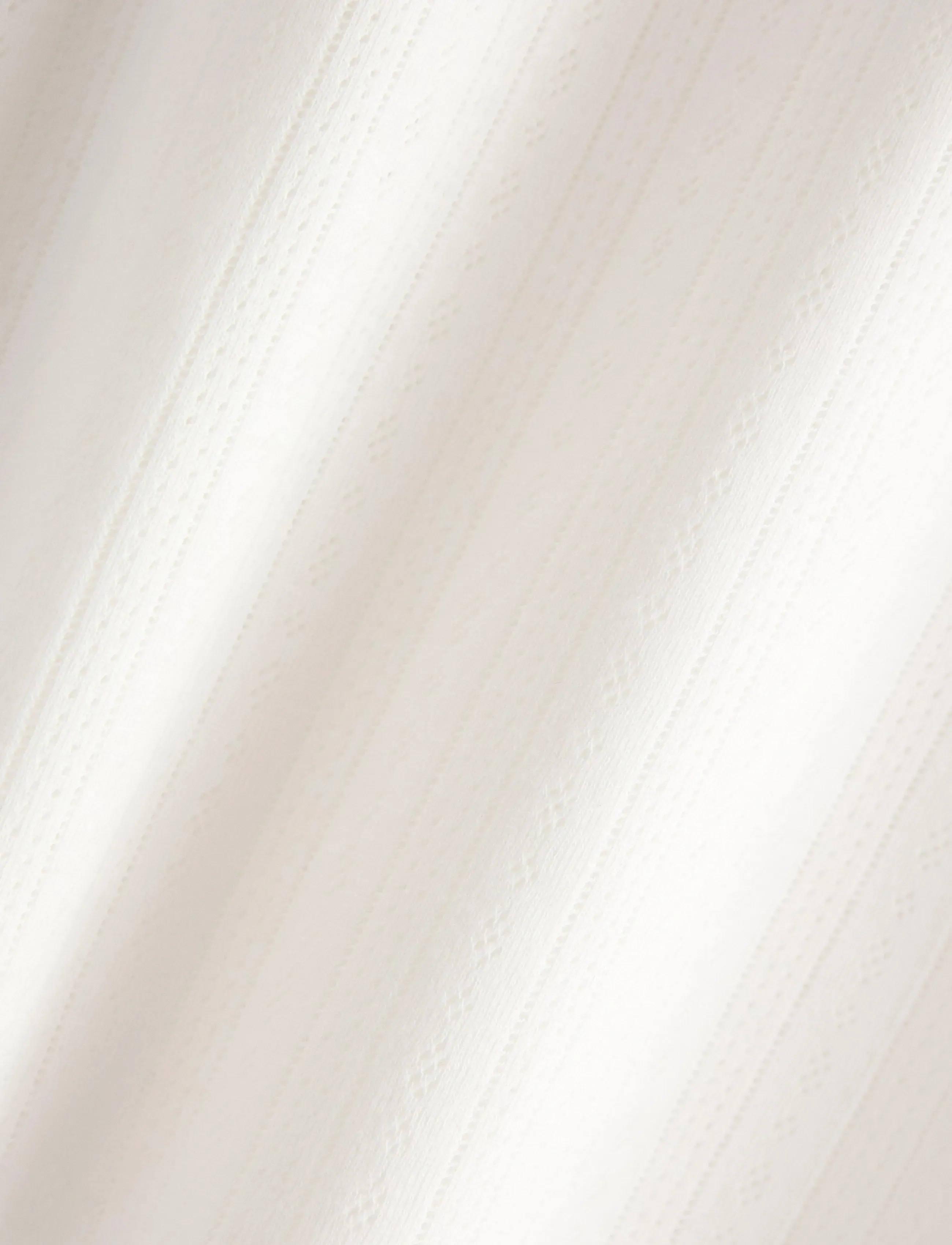 Lindex - Nightdress in pointelle - nachthemden - off white - 5