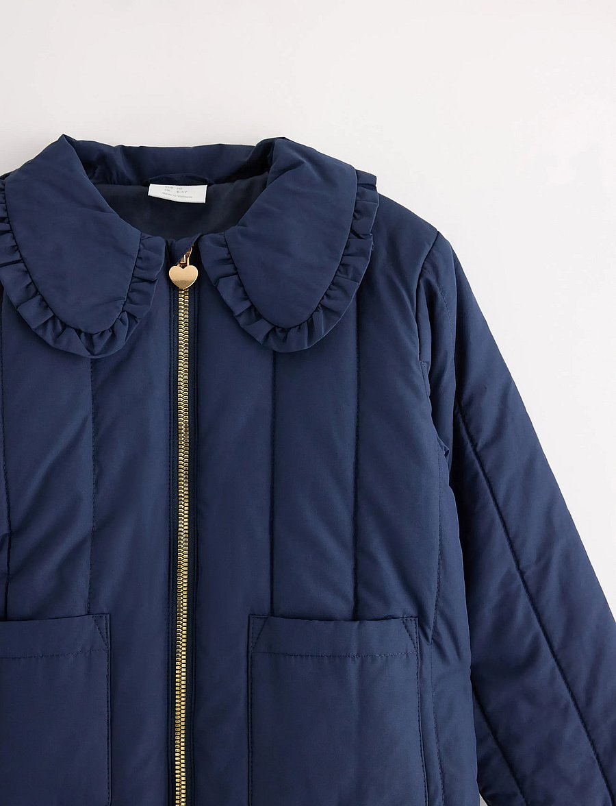 Lindex - Jacket padded w collar - tepitud joped - dark blue - 5