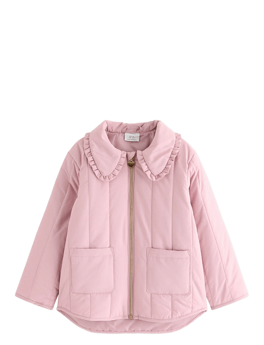 Lindex - Jacket padded w collar - quiltade jackor - dusty pink - 1