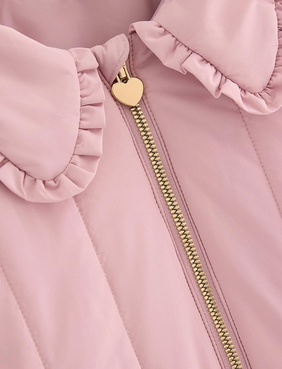 Lindex - Jacket padded w collar - quiltade jackor - dusty pink - 5