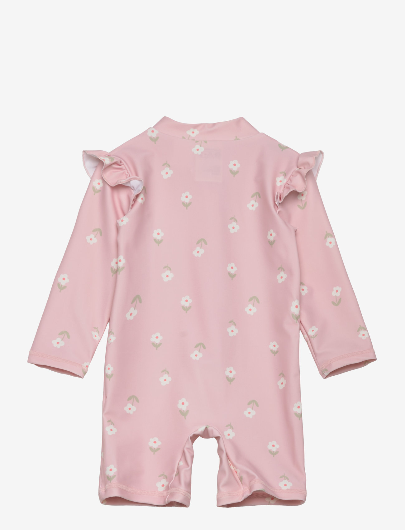 Lindex - Sunprotection suit w frill - pink - 1