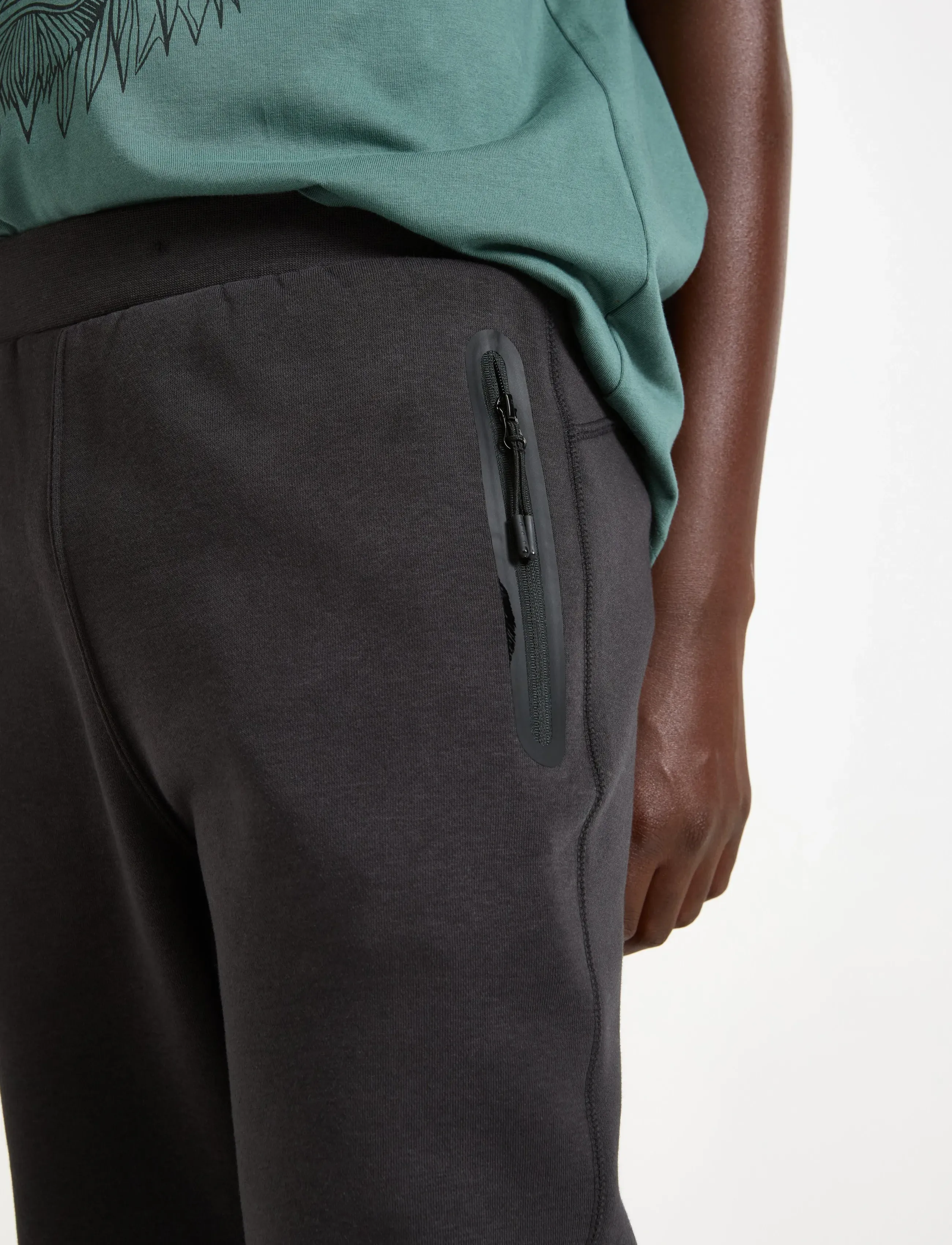 Lindex - Sportiga mjukisbyxor - sweatpants - offblack - 4