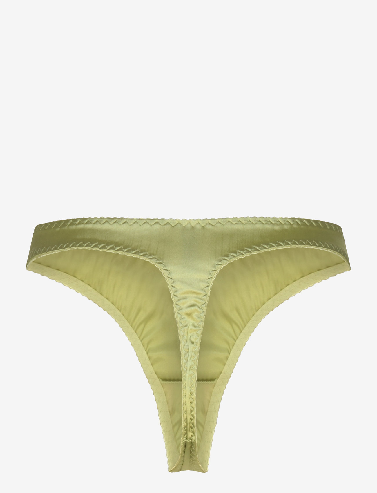 Lindex - Brief Satin Thong - die niedrigsten preise - light dusty green - 2