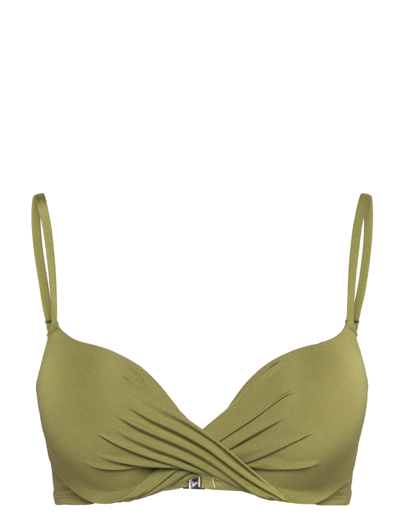 LINDEX Swim BH Malva Shiny Grün - 80 C - Damen