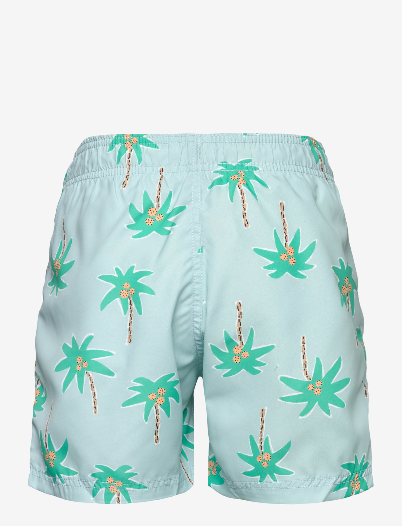 Lindex - Swimshorts AOP - badehosen - light dusty turquoise - 1