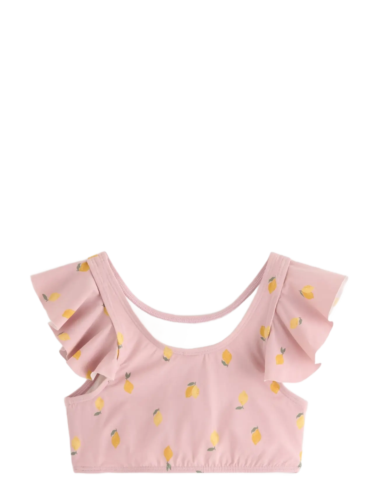 Lindex - Bikini top with frill AOP - suvised sooduspakkumised - light dusty lilac - 1