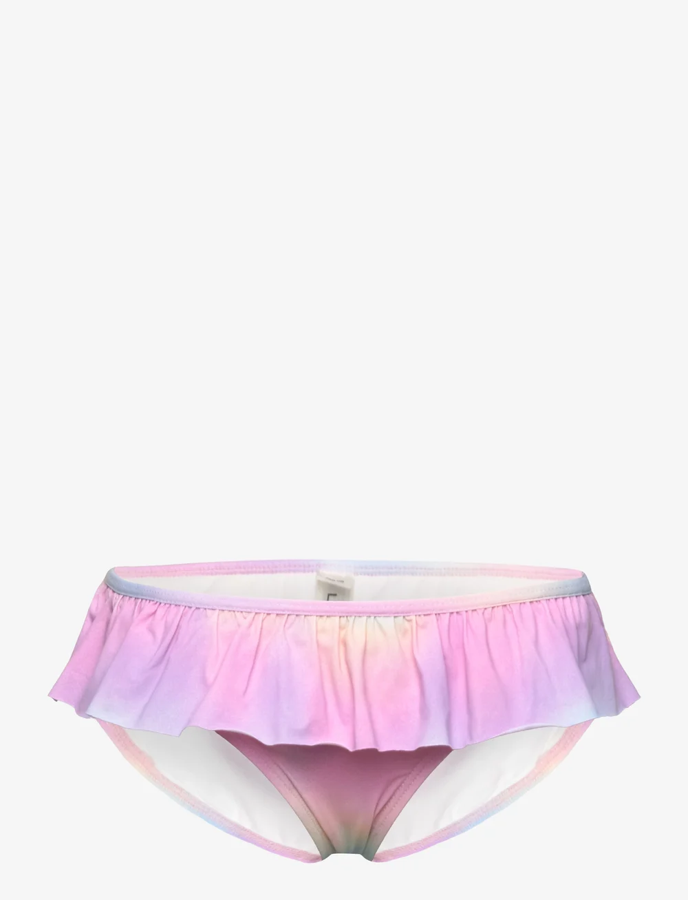 Lindex - Bikini brief flounce AOP - bikinis - light pink - 0