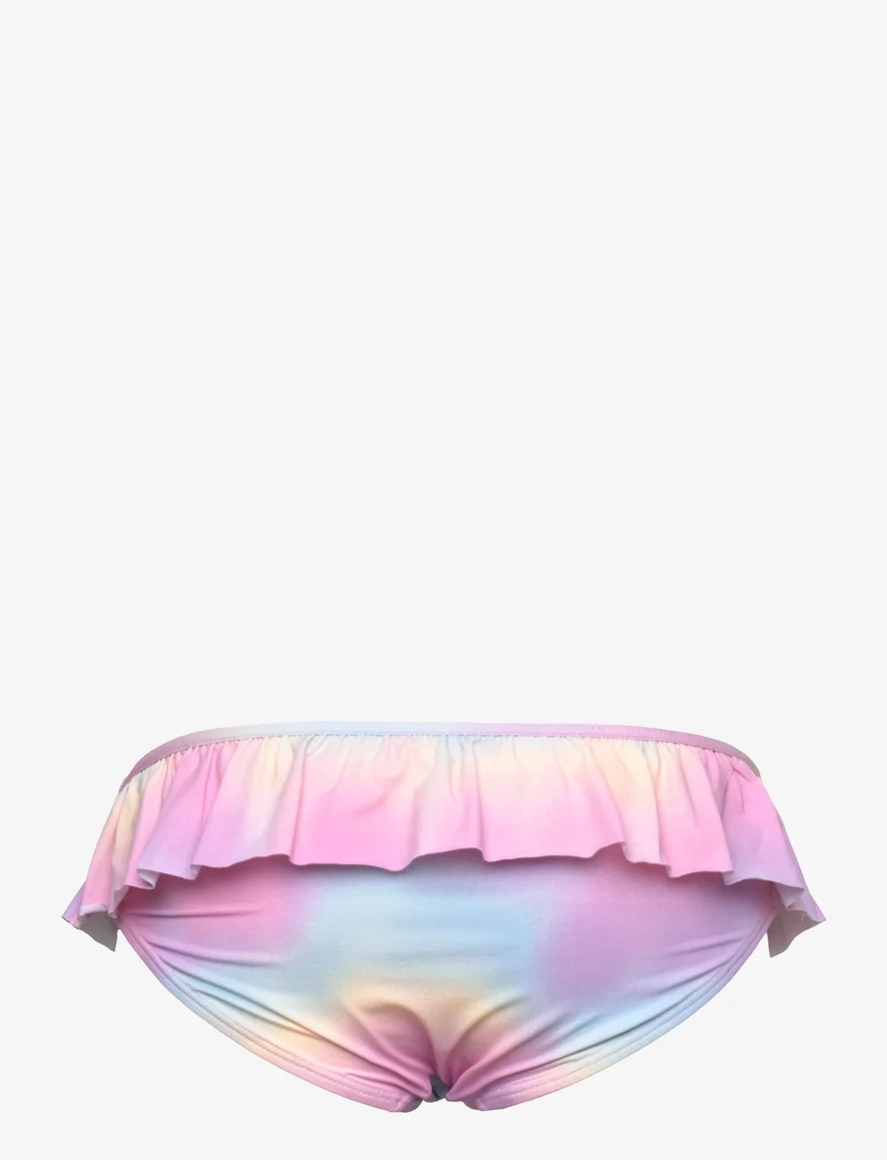 Lindex - Bikini brief flounce AOP - bikinis - light pink - 1