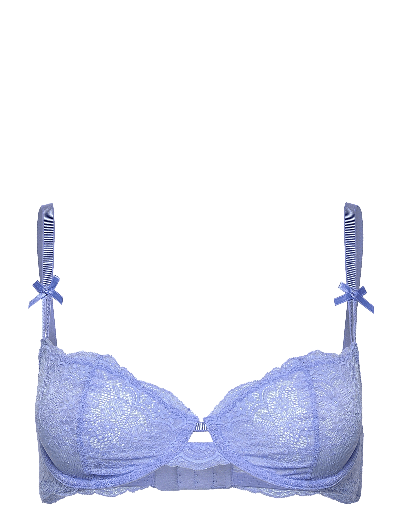 Lindex - Bra wire Valerie lace with b - wired bras - blue - 1