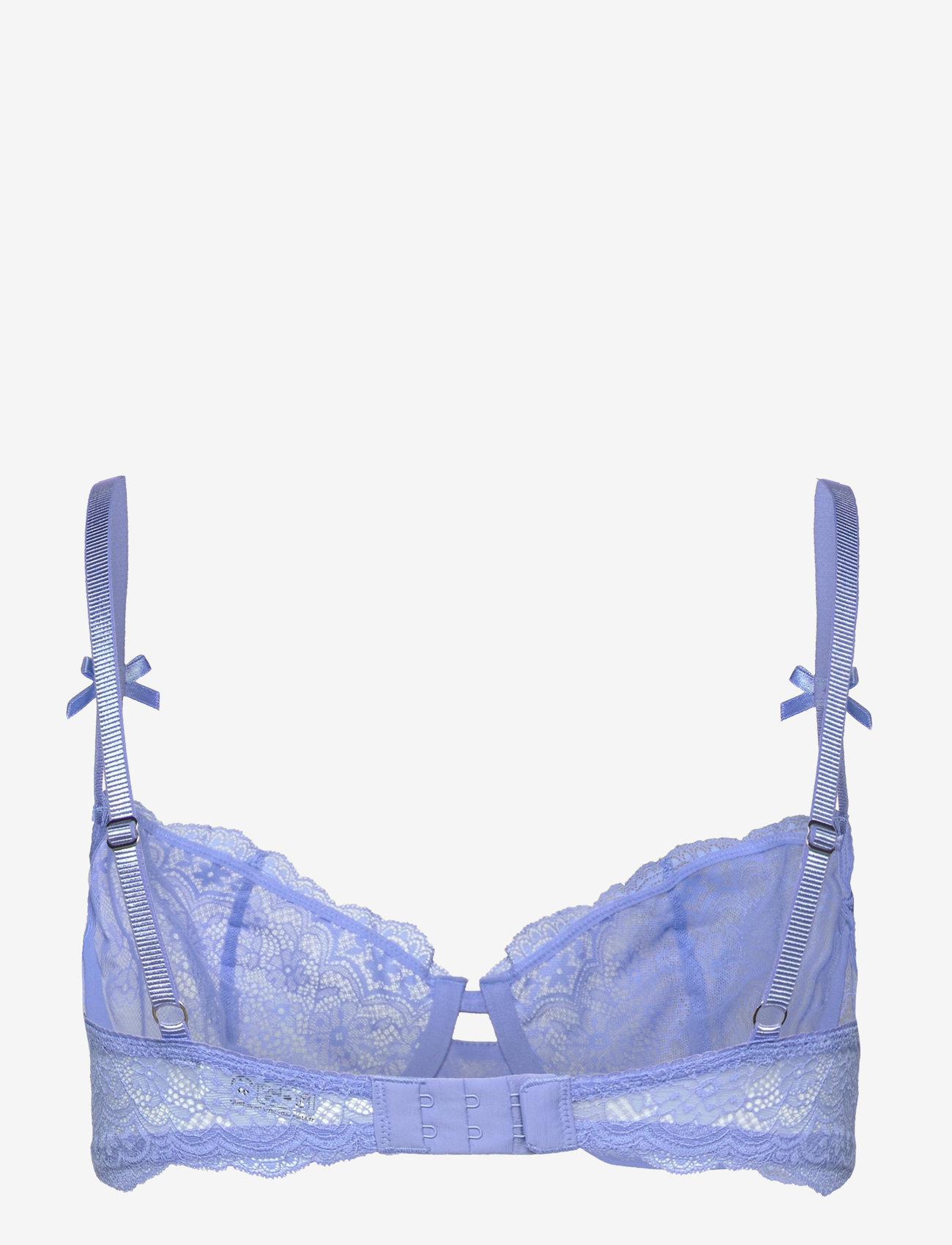 Lindex - Bra wire Valerie lace with b - bh:ar med bygel - blue - 2