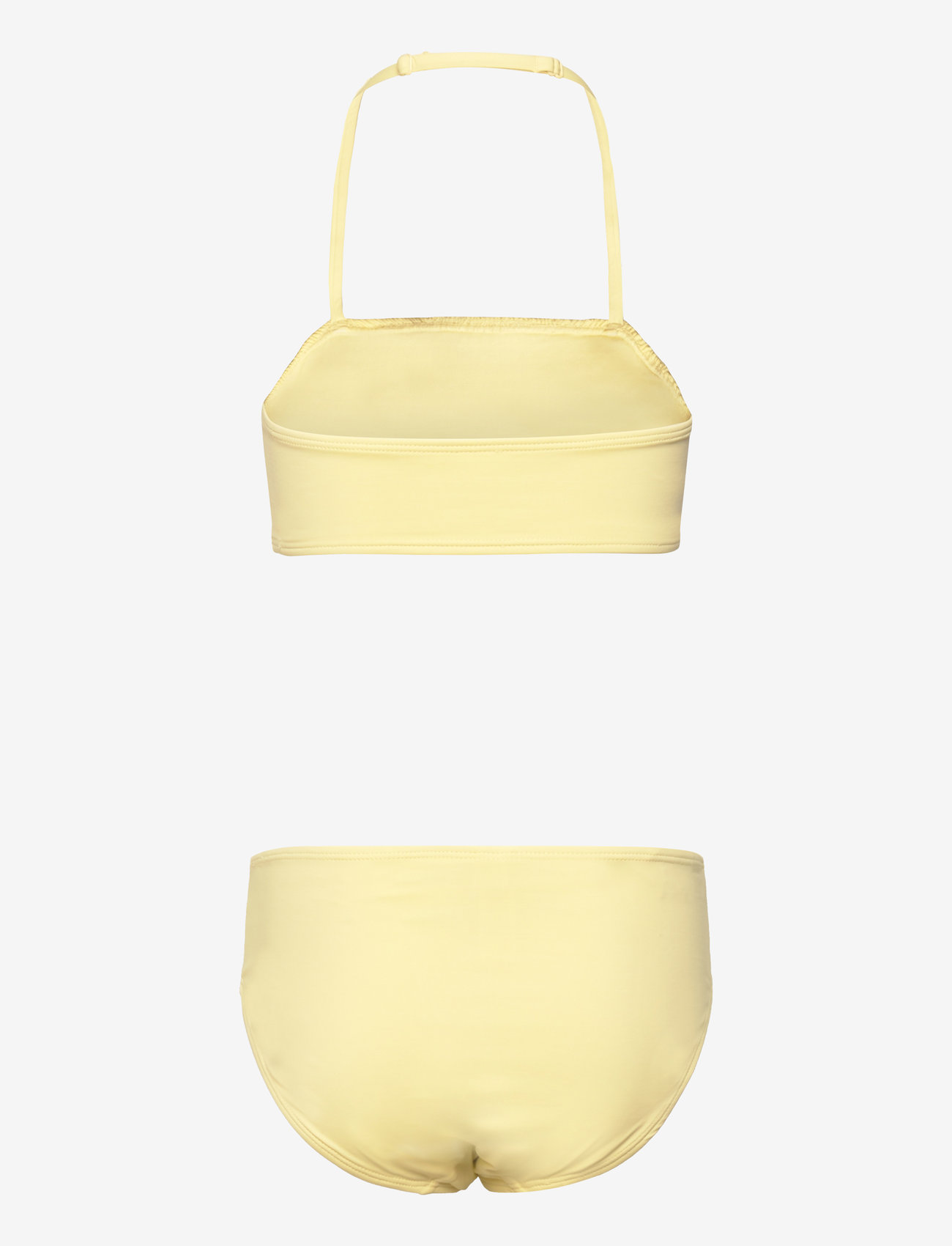 Lindex - Bikini bandeau smock - bikinis - light yellow - 1