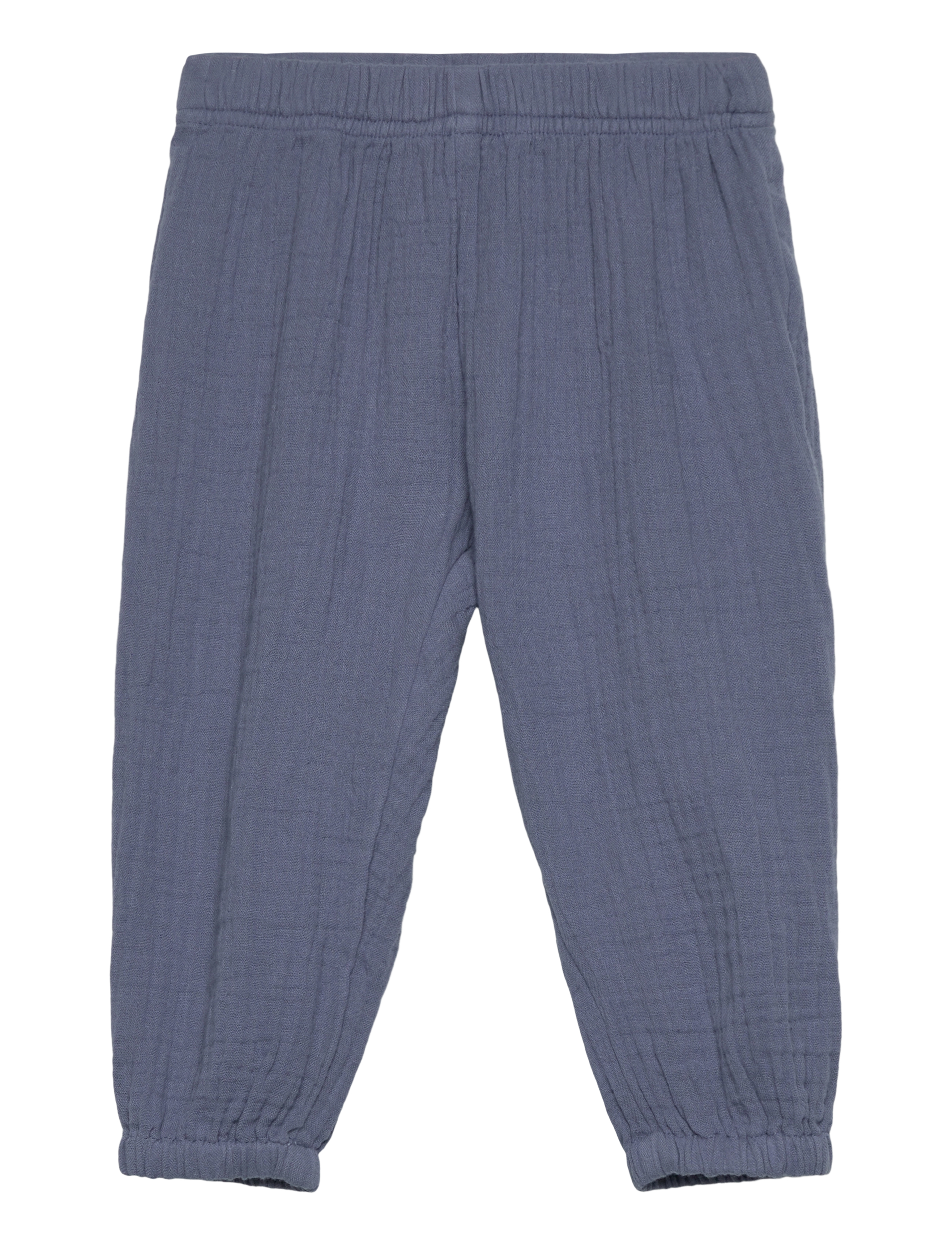 Lindex Trousers gauze - Housut - DUSTY BLUE / blue