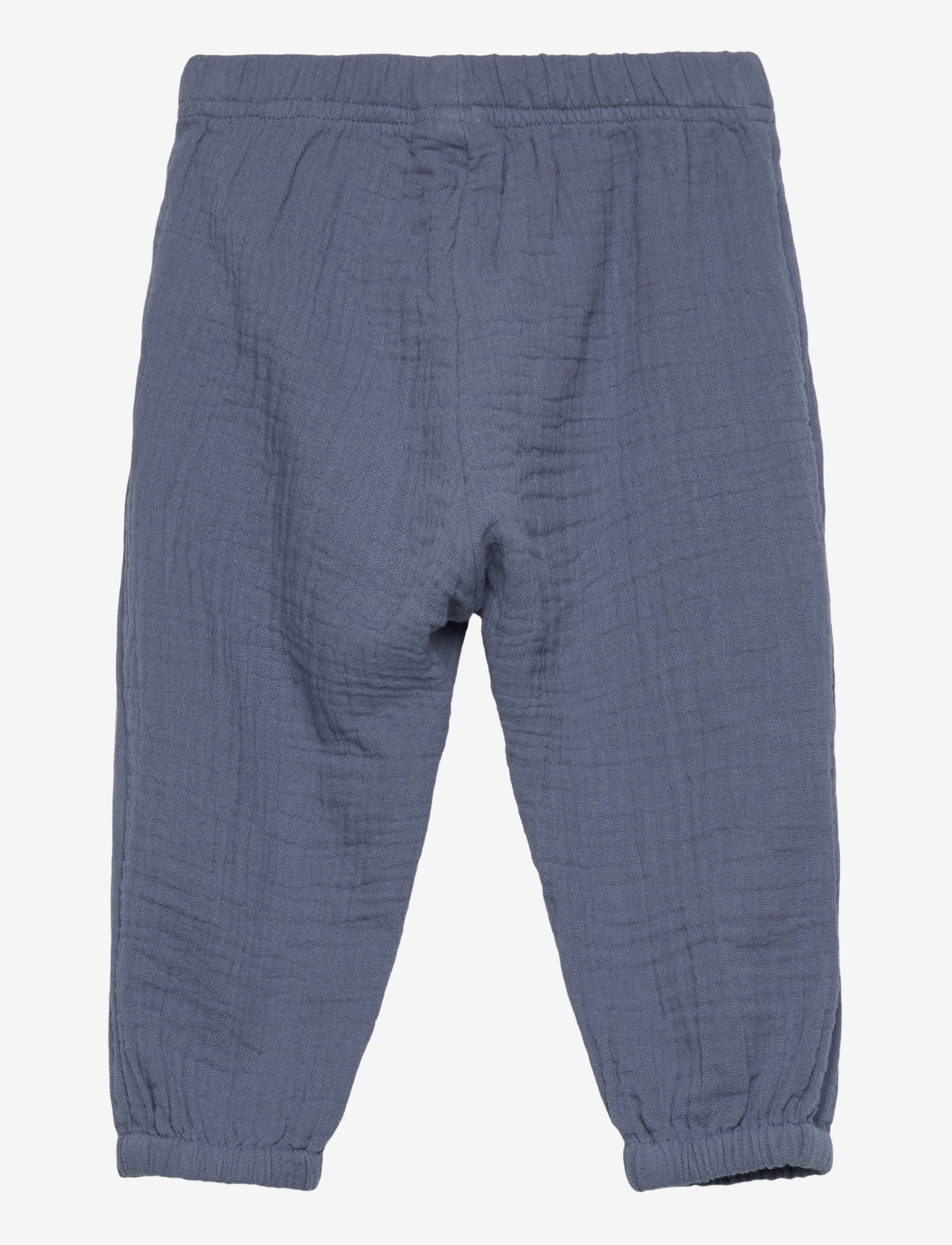 Lindex - Trousers gauze - babybukser - dusty blue - 1