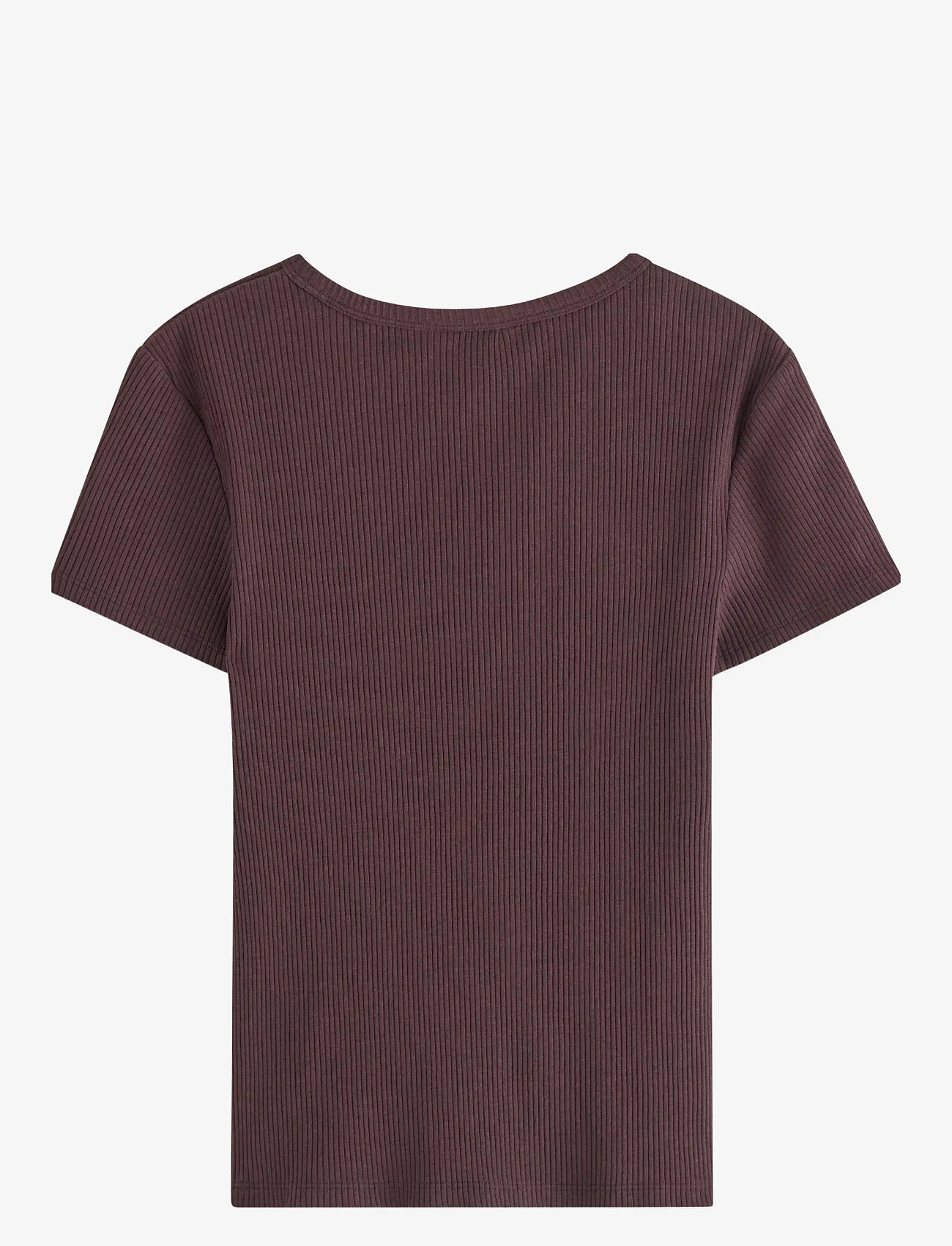 Lindex - Top Love - dark dusty red - 2