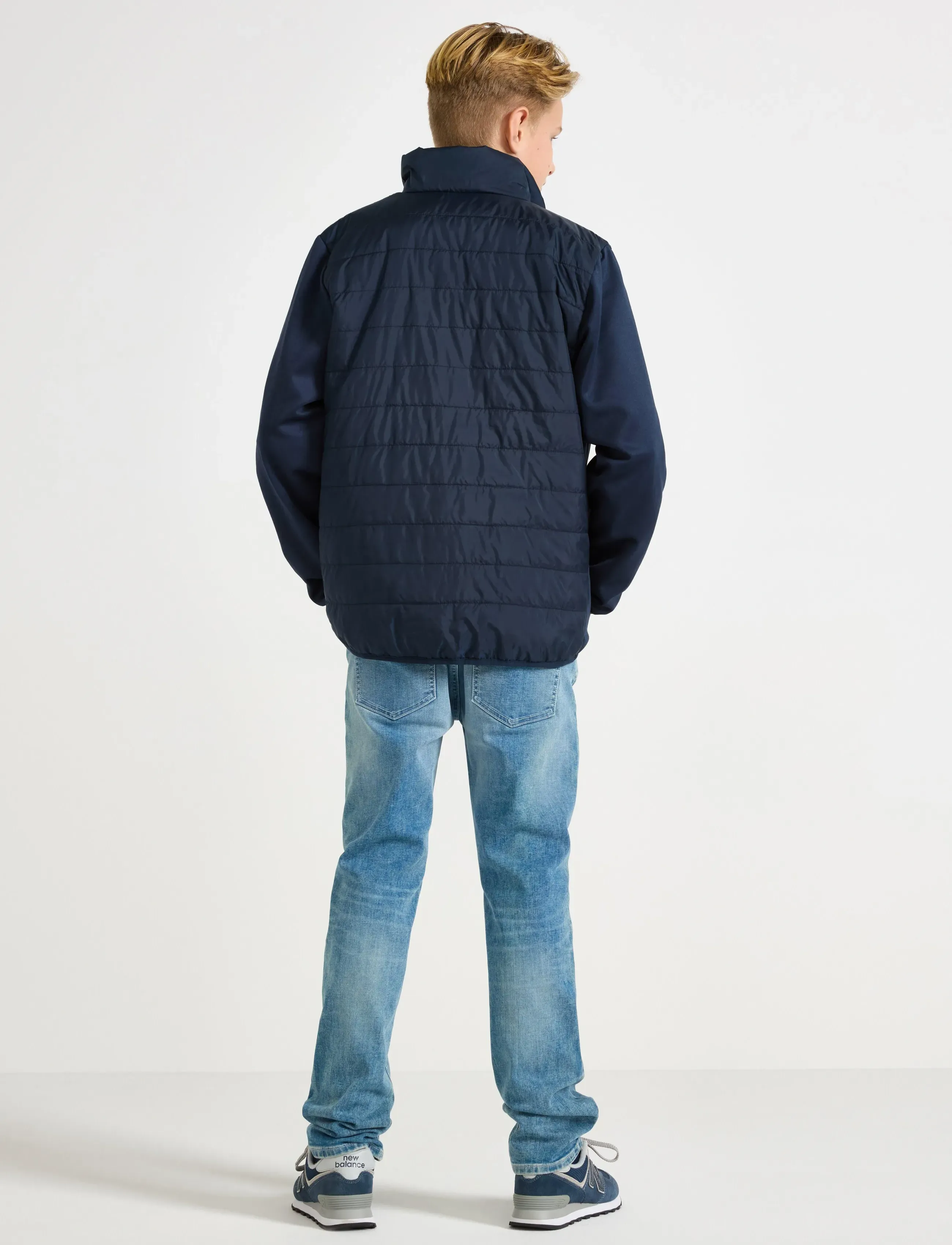 Lindex - Water repellent lightly padded jacket - winter jackets - dark navy - 3