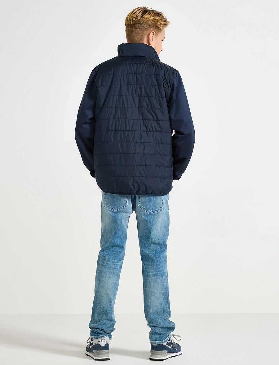 Lindex - Water repellent lightly padded jacket - winterjacke - dark navy - 3