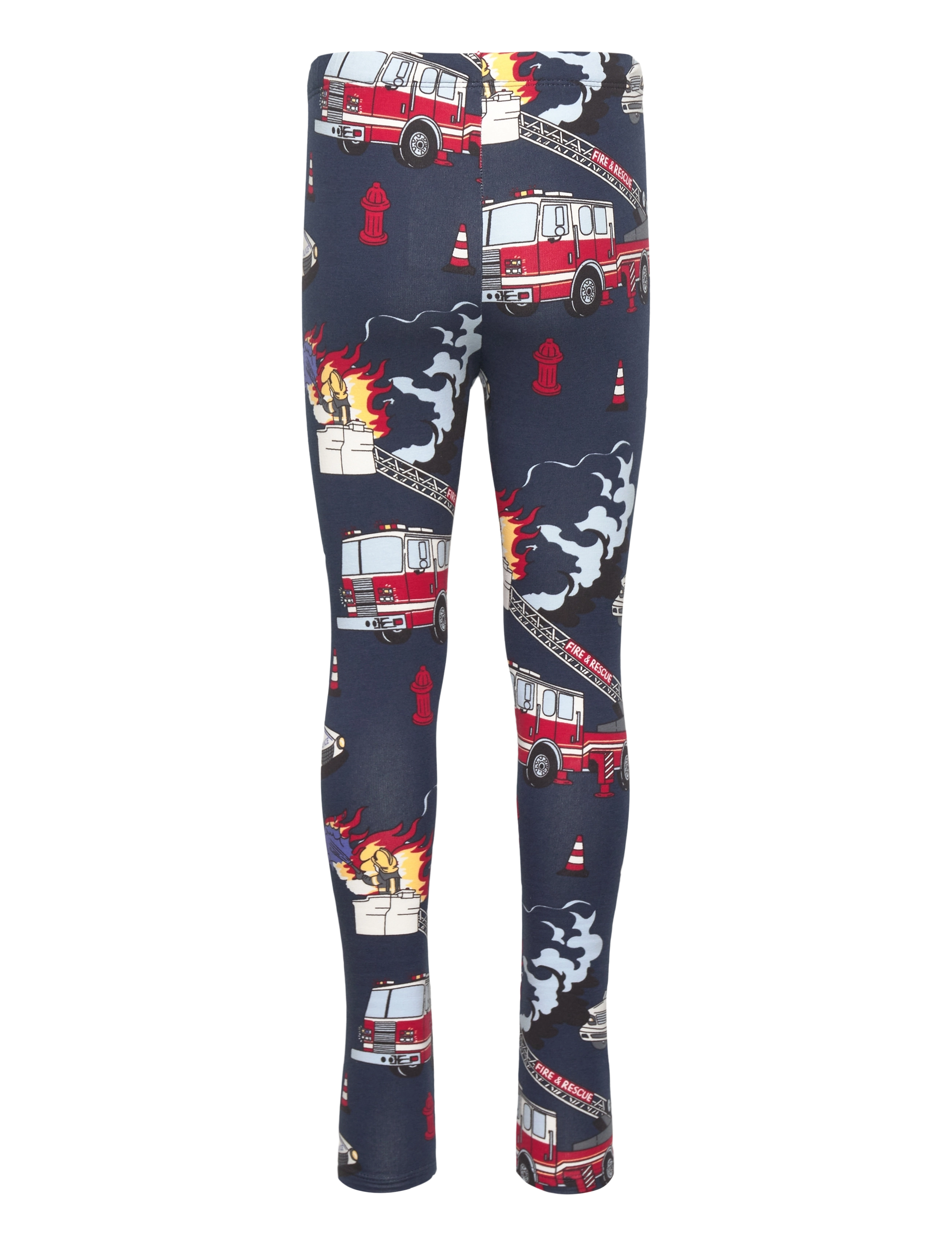 Lindex - Leggings SOS AOP - leggings - dark blue - 1