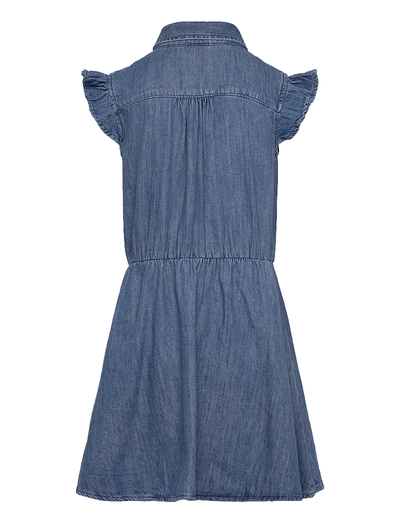 Lindex - Dress Denim with knot - sleeveless casual dresses - denim - 1