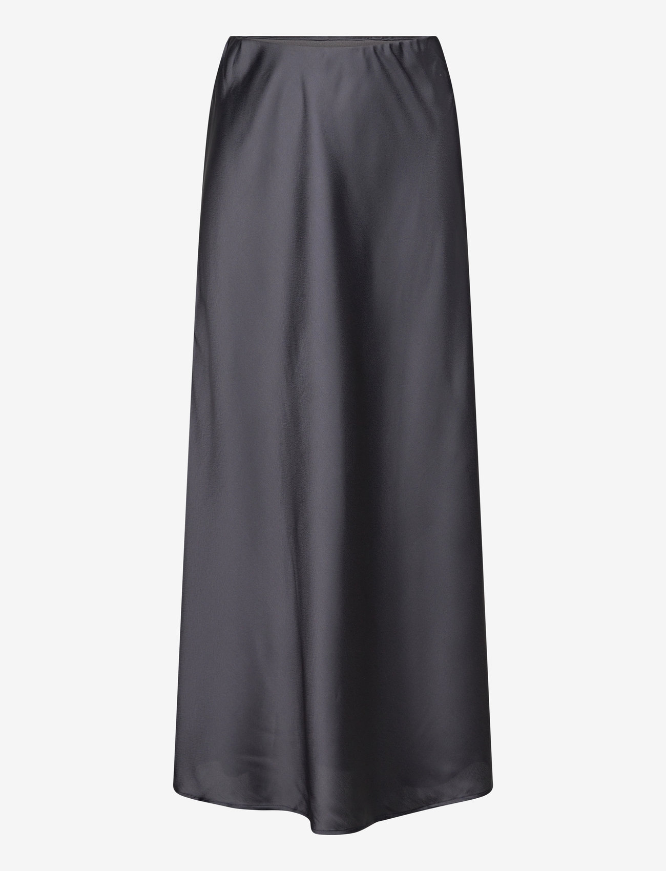 Lindex - Skirt satin - maxikjolar - dark grey - 1