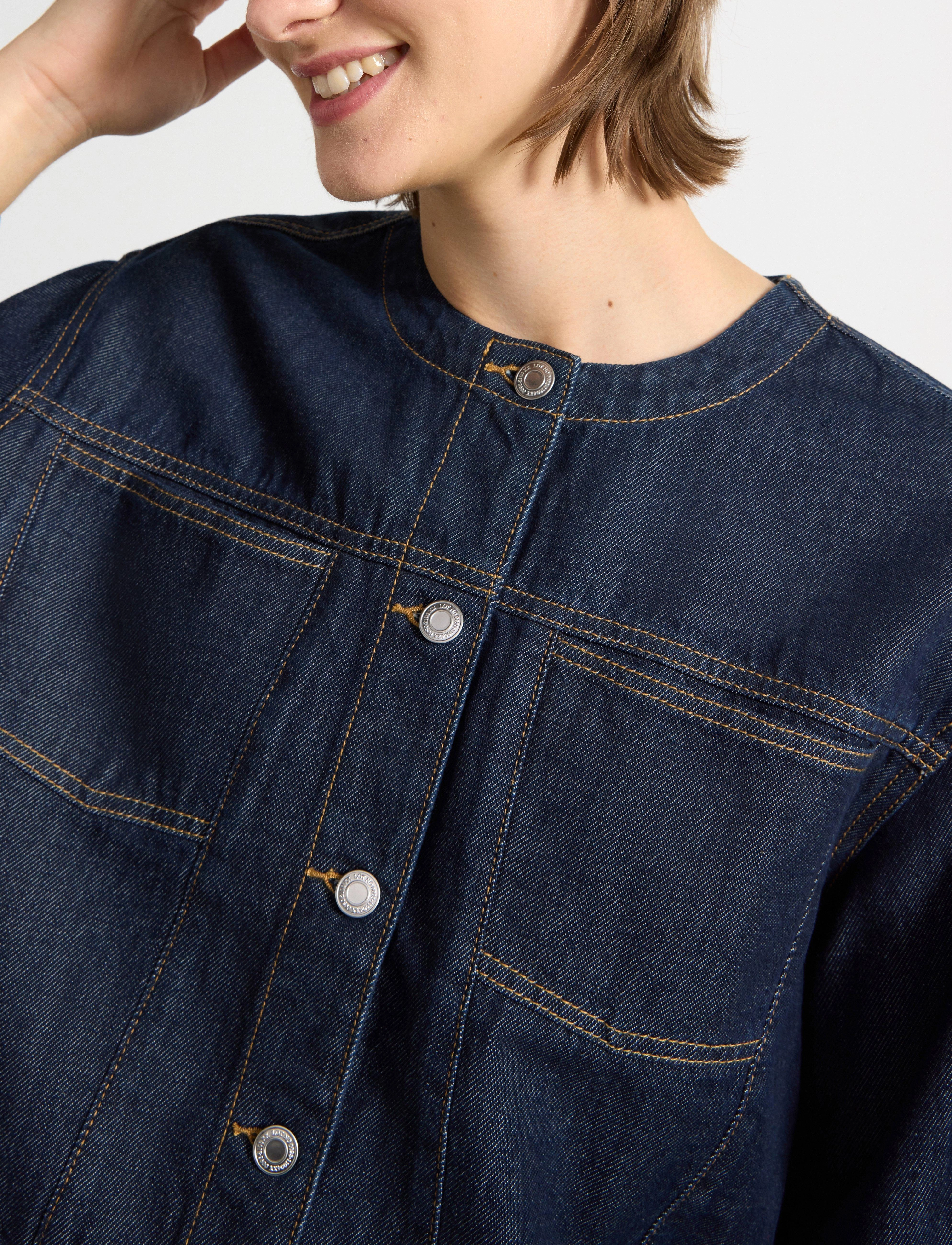 Lindex - Jacket Biona - dark denim - 4