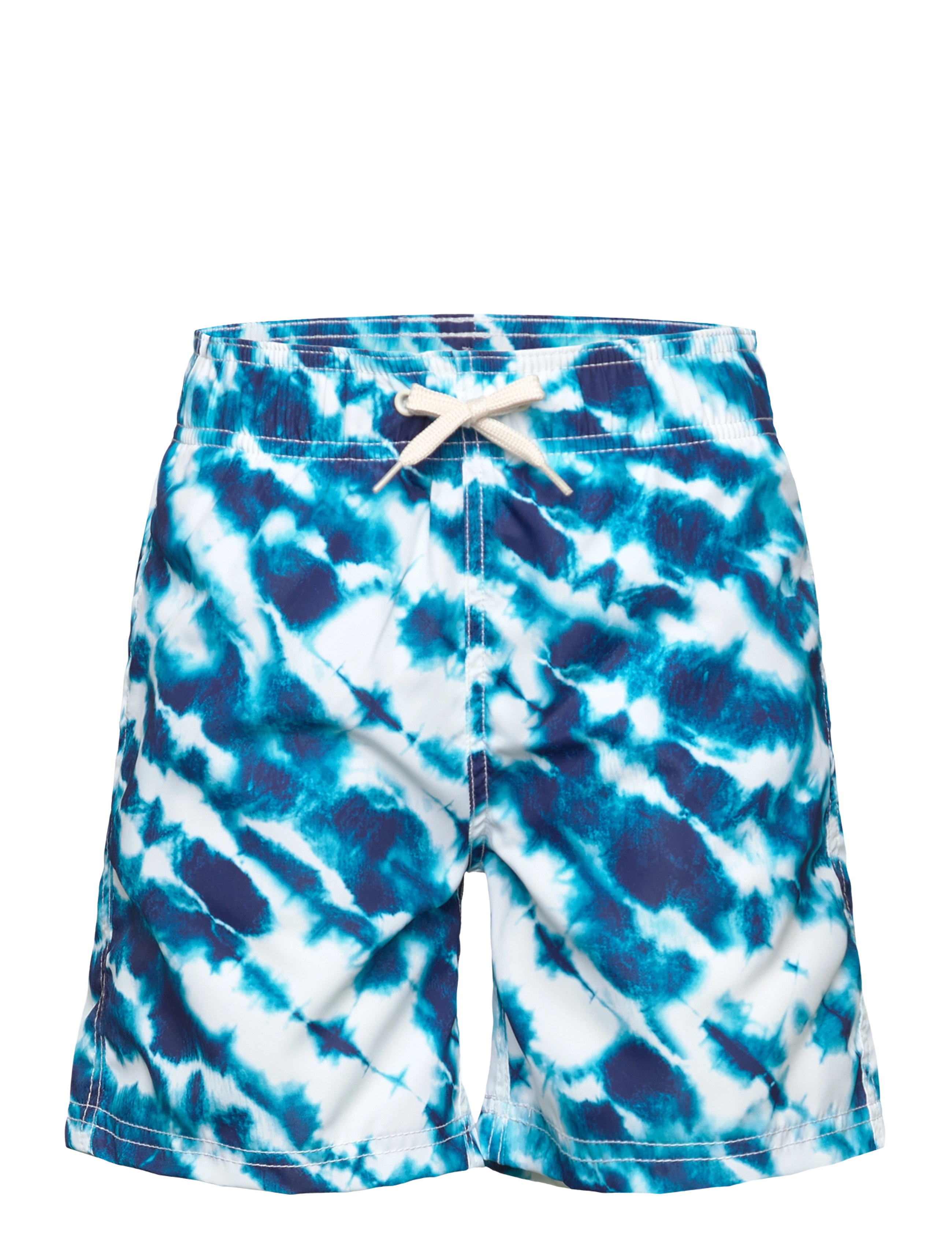 Lindex Swimshorts long silhouette - 4 for 3 - OFF WHITE / blue
