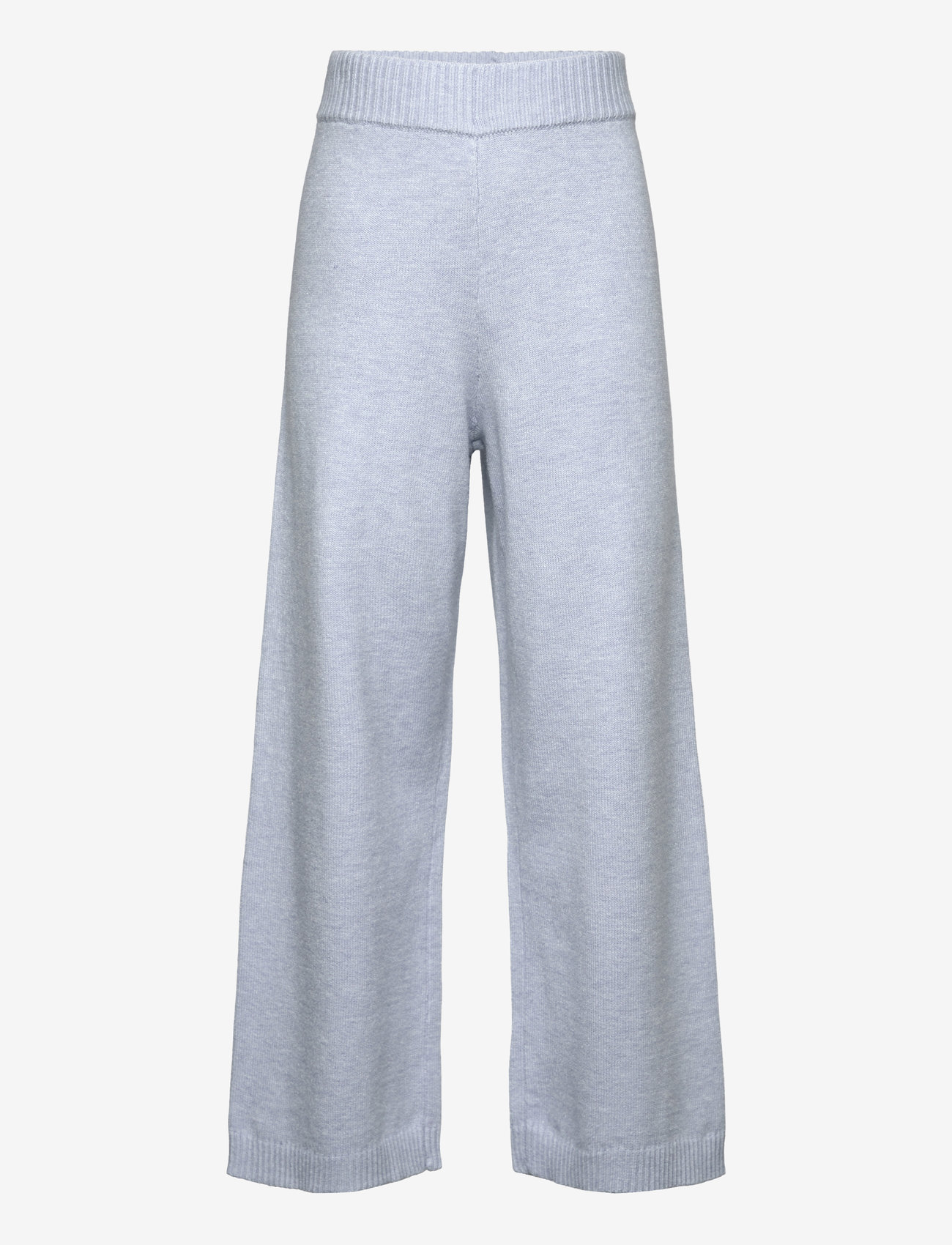 Lindex - Knitted trousers - sweatpants - blue melange - 1