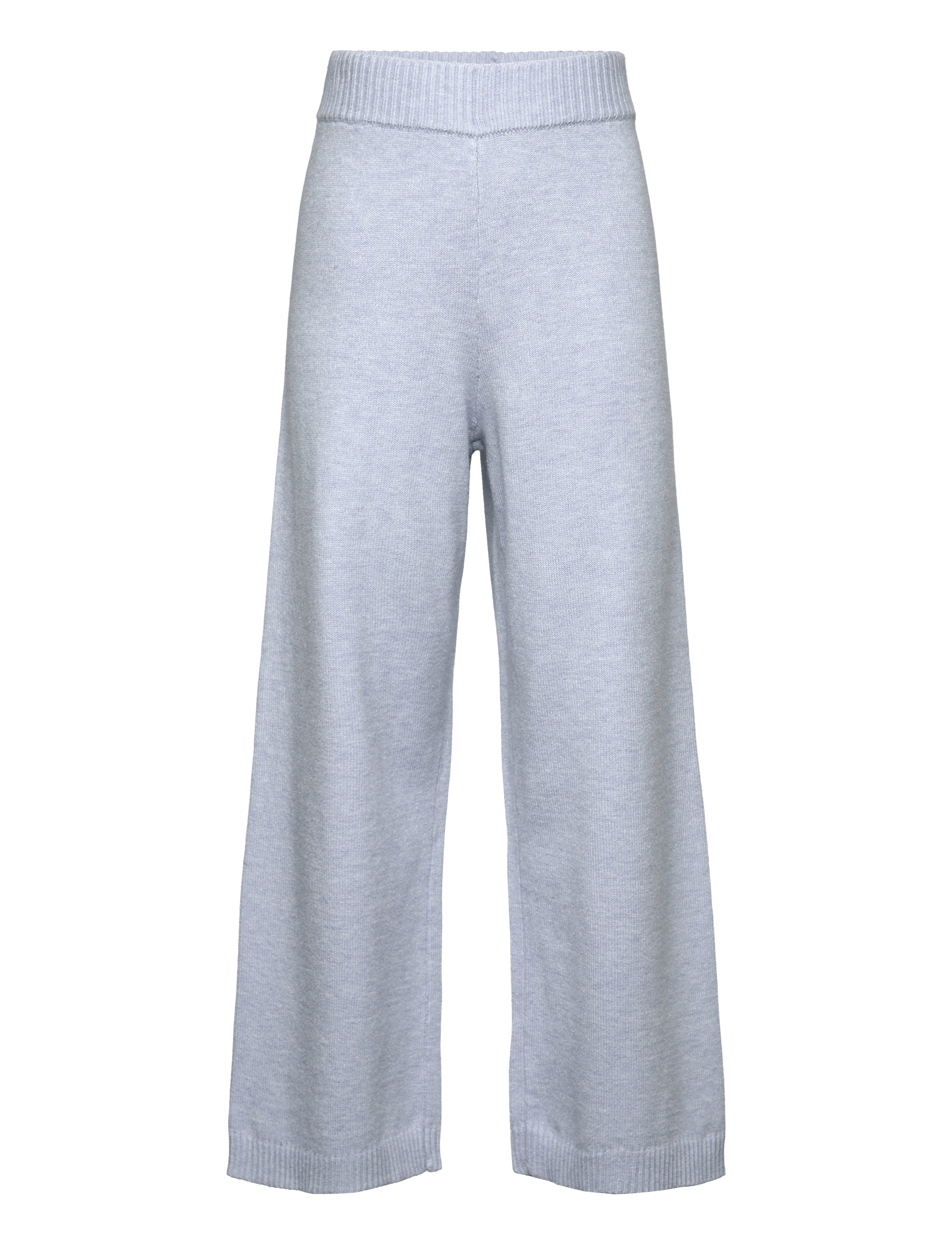 Lindex Knitted trousers - App deal - BLUE MELANGE / blue