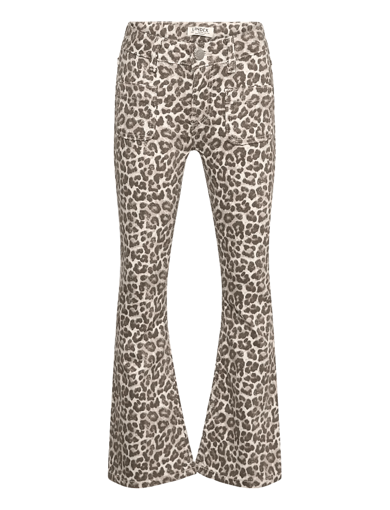 Lindex - Trousers woven Freja twill - einkaufen nach alter von - light grey - 1