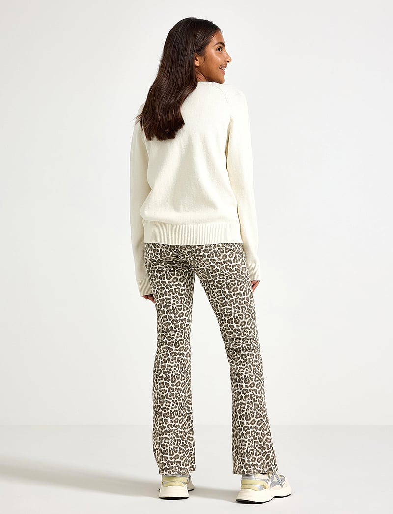 Lindex - Trousers woven Freja twill - einkaufen nach alter von - light grey - 3