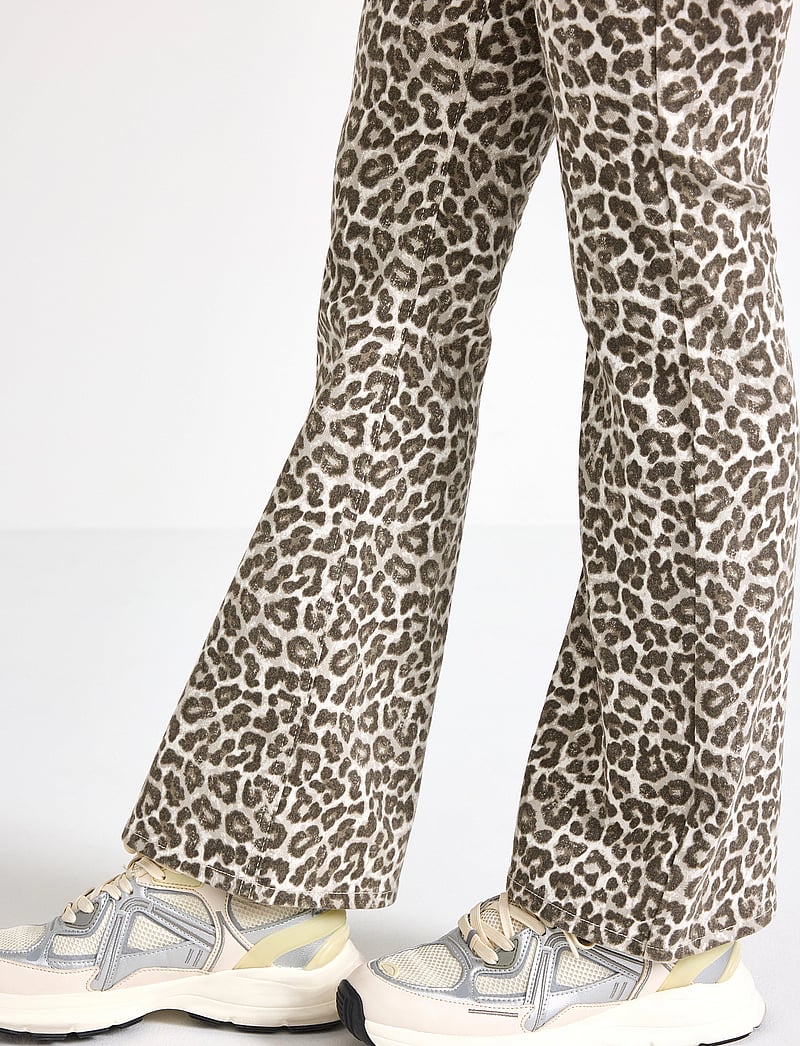 Lindex - Trousers woven Freja twill - einkaufen nach alter von - light grey - 4