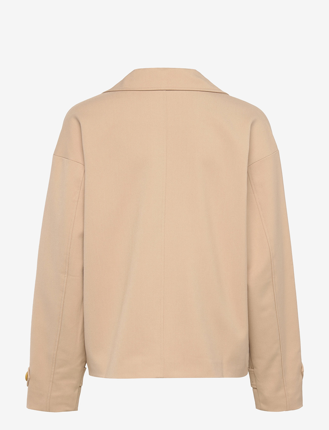 Lindex - Jacket trench cropped - lette jakker - beige - 2
