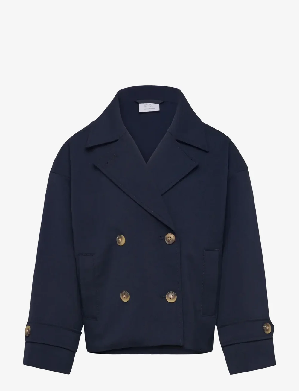 Lindex - Jacket trench cropped - leichte jacken - dark navy - 1