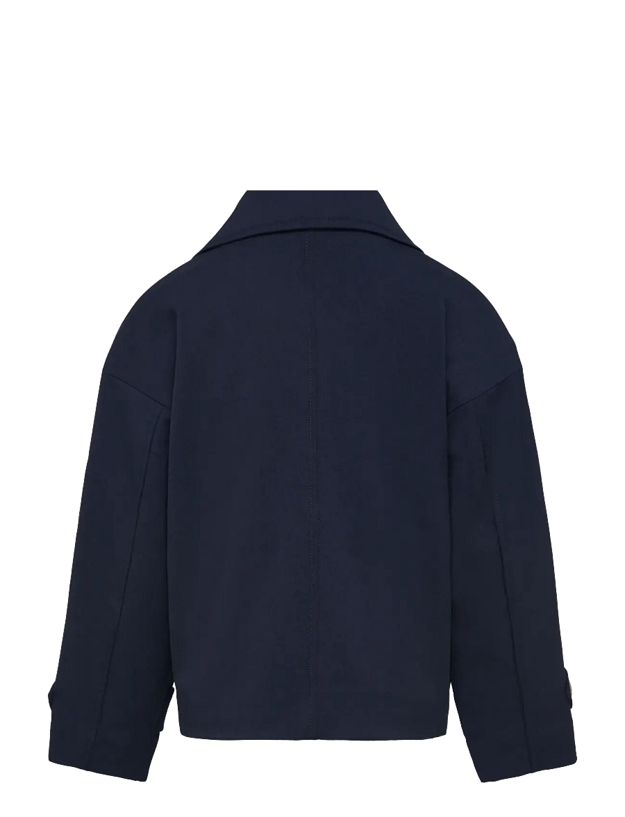 Lindex - Jacket trench cropped - dark navy - 2