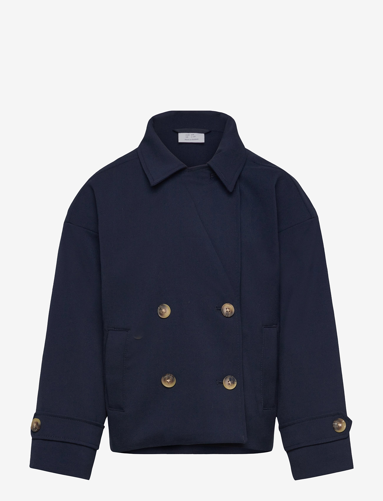 Lindex - Jacket trench cropped - kevadjakid - dark navy - 2