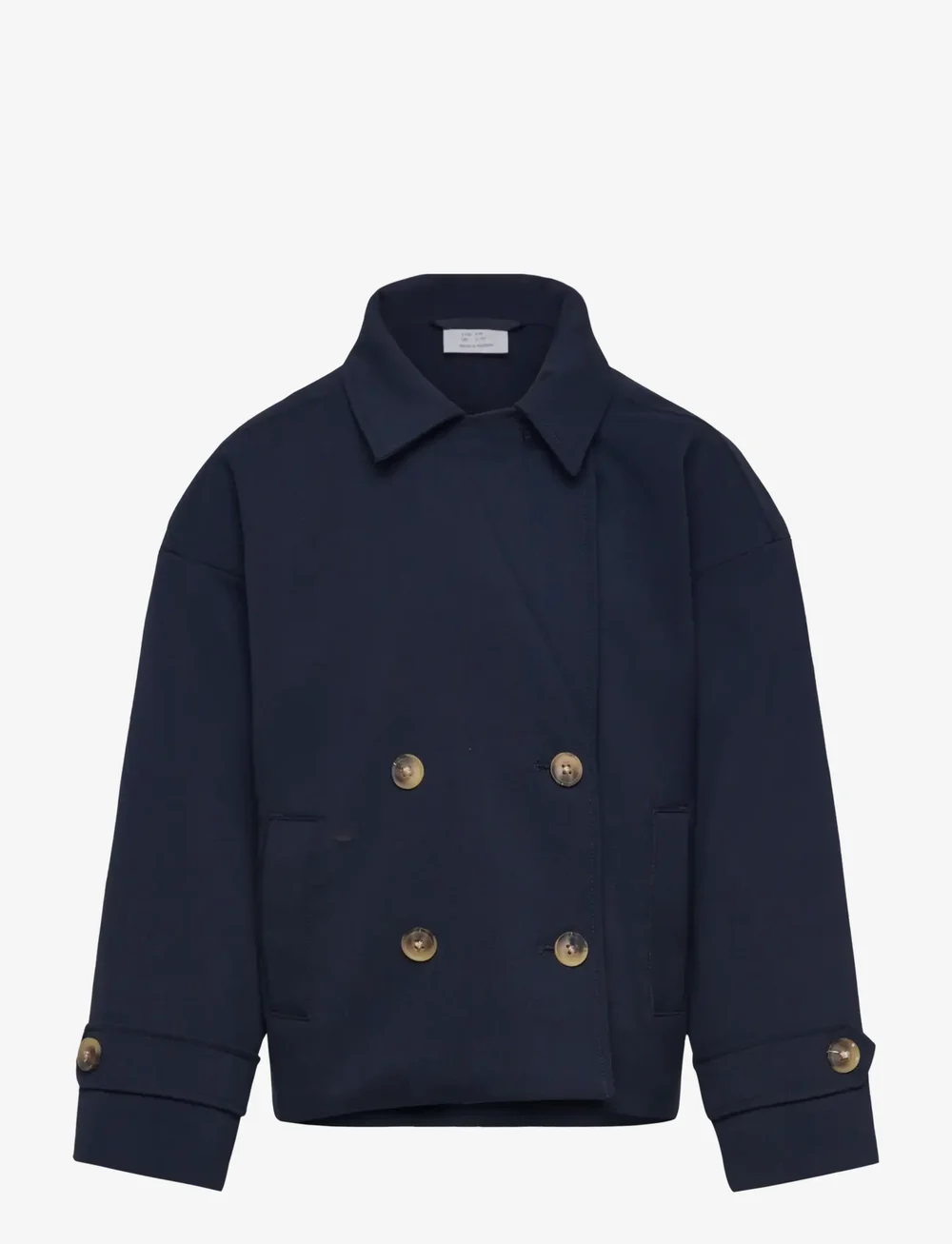 Lindex - Jacket trench cropped - leichte jacken - dark navy - 3